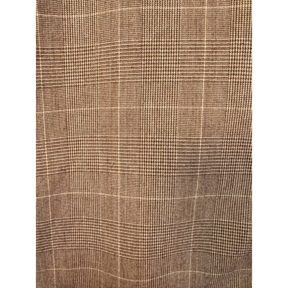 Jos. A. Bank Reserve Mens Tailored Fit Plaid Button-Down Shirt L Brown - Picture 4 of 10